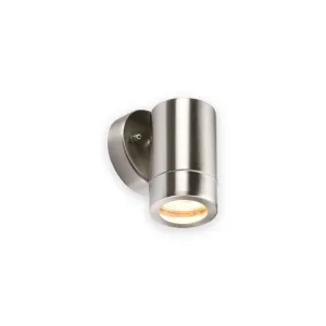 Knightsbridge WALL1L 230V IP65 Lightweight Stainless Steel Fixed GU10 35W Fitting