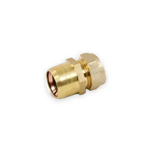 Lead-Loc 1/2 inch 7lb lead to 25mm MDPE compression coupler