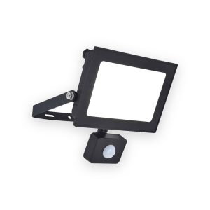 LED PIR Floodlight IP44 50W 4750lm 4000K