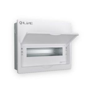 Live Electrical 12 Module Flush Mounted Main Switch Board