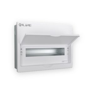 Live Electrical 14 Module Flush Mounted Main Switch Board