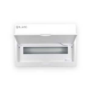 Live Electrical 16 Module Flush Mounted Main Switch Board