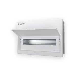 Live Electrical 16 Module Flush Mounted Main Switch Board