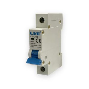 Live Electrical 20A Single Pole B Curve MCB