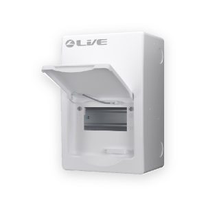 Live Electrical 4 Module Enclosure Metal