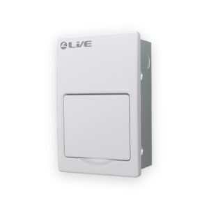Live Electrical 4 Module Flush Mounted Main Switch Board