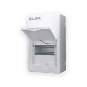 Live Electrical 6 Module Enclosure Metal