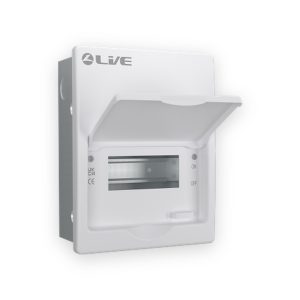 Live Electrical 6 Module Flush Mounted Main Switch Board