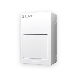 Live Electrical 6 Module Metal Clad Consumer Unit c/w 63A RCD