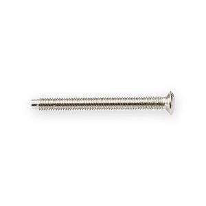M3.5 x 35mm Raised Head Countersunk Electrical Socket Screw - Nickel Plated