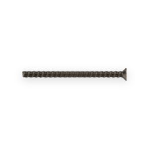 M3.5 x 50mm Flat-Head Countersunk Electrical Socket Screw - Black - CSCREW50FBK