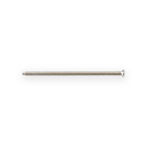 M3.5 x 75mm Raised Head Countersunk Electrical Socket Screw - Nickel Plated