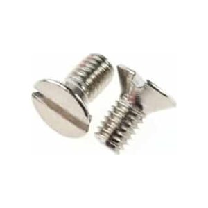 M3 x 6mm Faceplate Screw- Nickel Plated