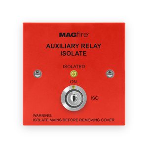 MAGFIRE MAGAUXISORP Auxiliary Isolator Relay Switch Red