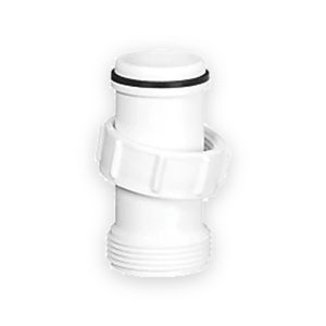 McAlpine 1¼" BSP Coupler White 32mm x 32mm