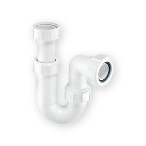 McAlpine ASA10 white adjustable inlet 32mm swivel P trap