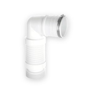 McAlpine BTW Short 90° Back to Wall Flexible WC Connector