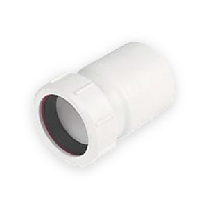 mcalpine compression straight reducer white