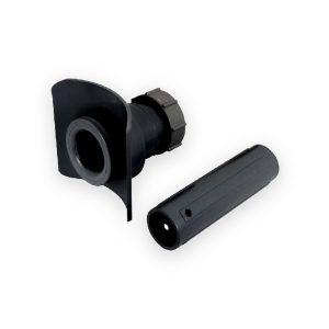 McAlpine Mechanical Soil Pipe Boss Connector 1¼" Black