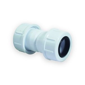 McAlpine R1M McAlpine Straight Overflow Connector 19/23mm