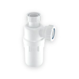 McAlpine A10R resealing bottle trap, 1¼ inch outlet, 75mm water seal
