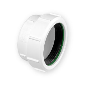 McAlpine Z23U white 50mm universal waste pipe blank cap