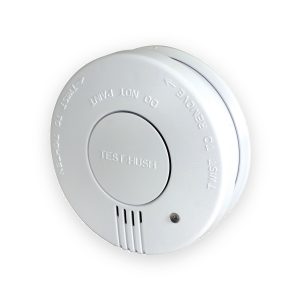Mercury 350.126UK Photoelectric Smoke Detector with Hush Feature