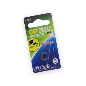 Mercury 656.569UK GP Silver-Oxide Button Cell (SR66) 377 Single – Pack of 1
