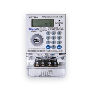 Metro Digital Prepaid Meter - Single Phase
