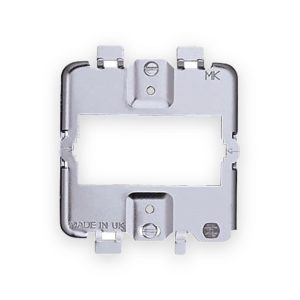 MK Electric MK K3701 1 Gang Yoke Mounting Frame for up to 1 Module, Grid Mount Frame