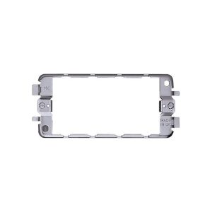 MK Electric MK K3703 3 Gang Module Yoke Mounting Frame for up to 3 Modules, 2 Gang size Grid Mount Frame
