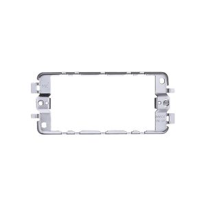 MK Electric MK K3704 4 Gang Yoke Mounting Frame for up to Four Modules, 2 Gang size Grid Mount Frame