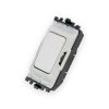 MK Electric MK K4881WHI 1 Way 1 Module Grid Switch 10A Single Pole, MK Grid Plus White 1 Way Grid Switch