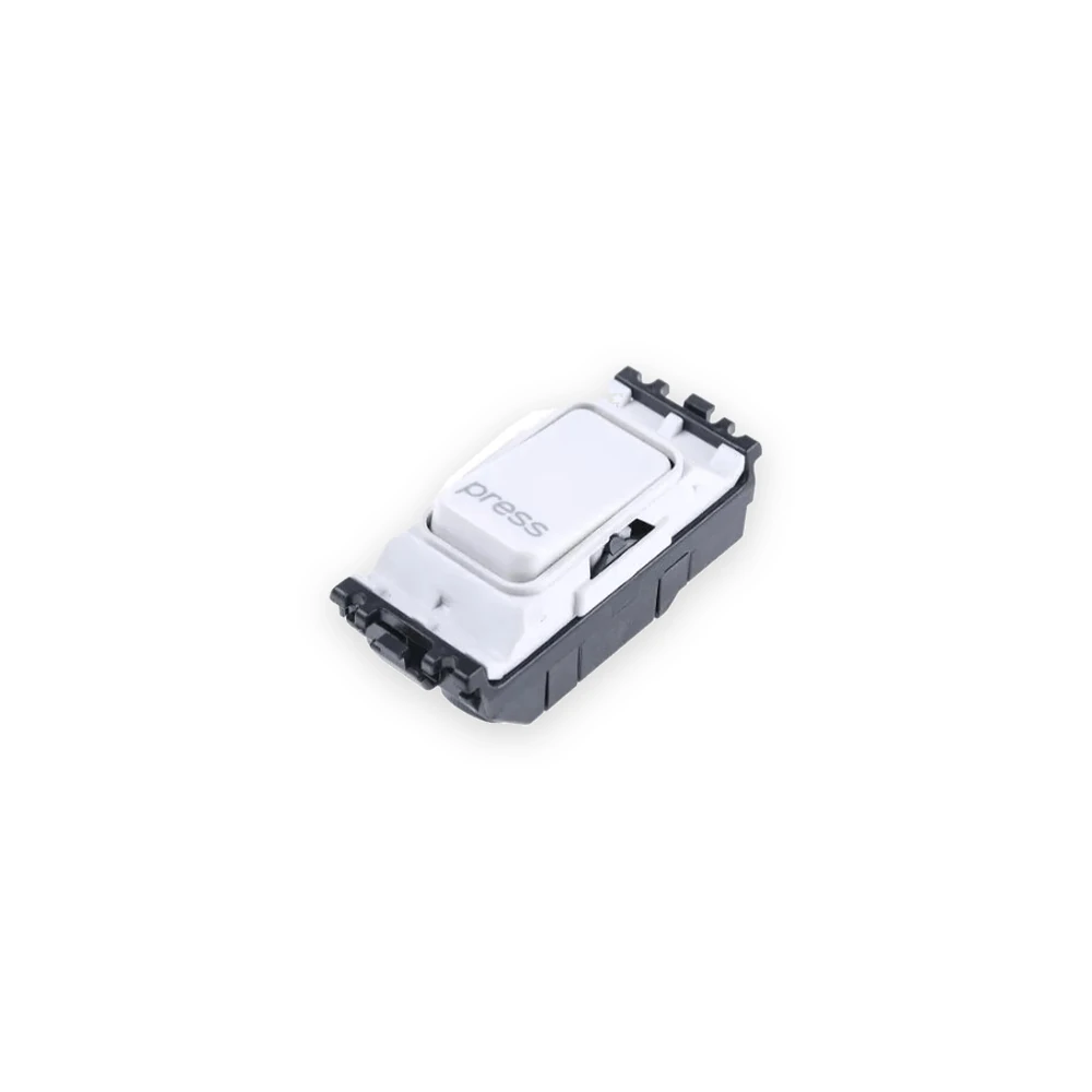 MK K4885PWHI white Press marked Grid Plus switch module MK K4885PWHI white Press marked Grid Plus switch module