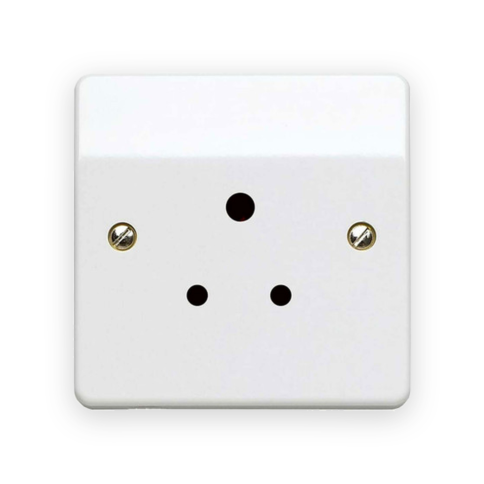 mk-electric-mk-k771whi-5-amp-unswitched-round-pin-socket-in-white-k771whi MK Electric MK K771WHI 5 Amp Unswitched Round Pin Socket in White