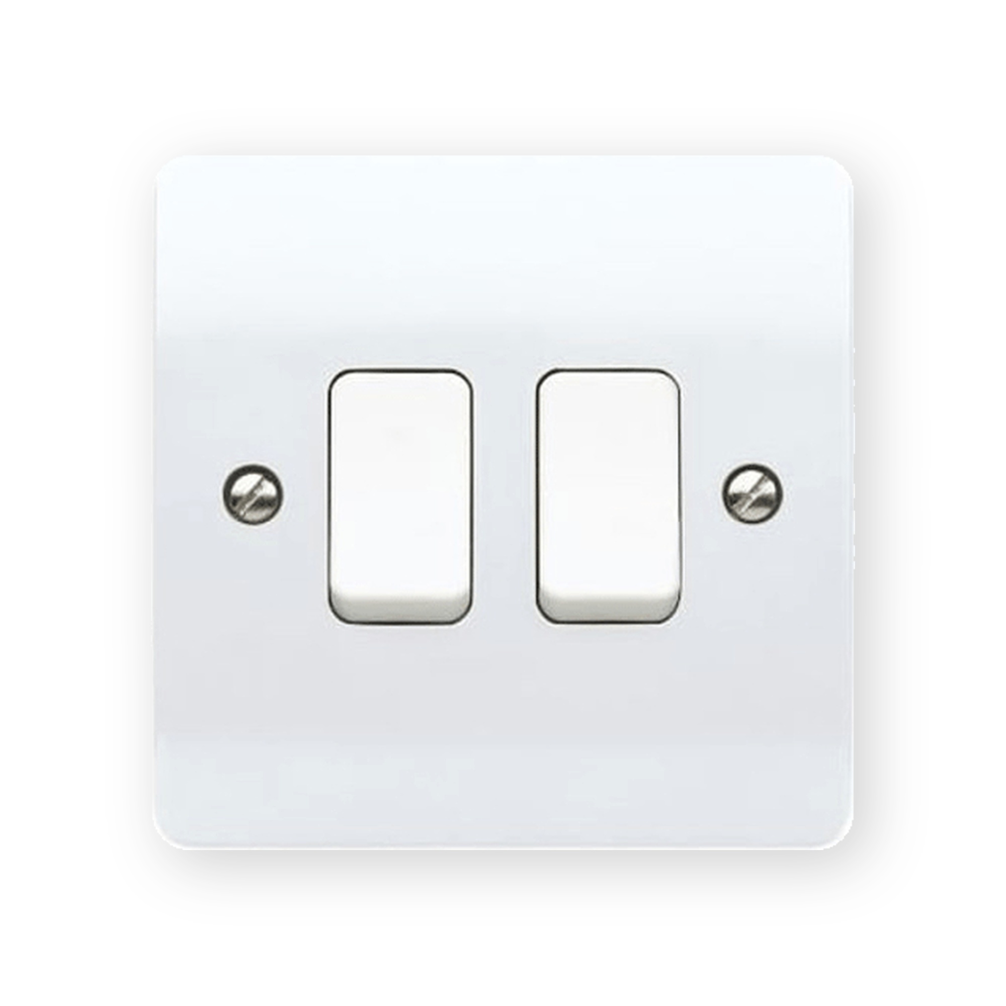 mk-k4872-two-gang-switch MK K4872WHI white two-gang two-way light switch