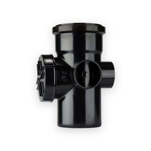 Navigator 110mm Soil Push Fit Single Socket Access Pipe