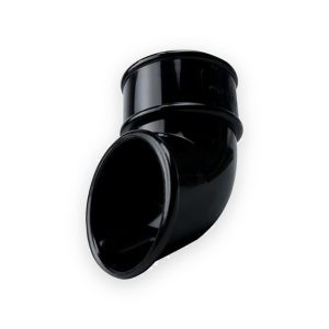 Navigator Round Downpipe Shoe- Black