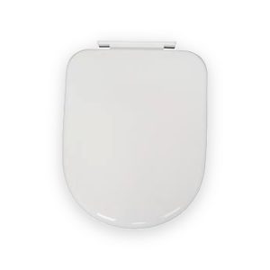 Navigator Soft Close Toilet Seat D-Shape White Heavy Duty