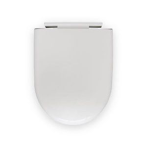 Navigator Soft Close Toilet Seat D-Shape White