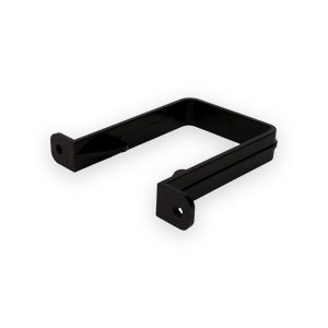 Navigator Square Downpipe Bracket-Black