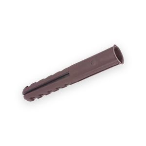 PCXPFPB FMP 7mm Plastic Fixing Plug BROWN