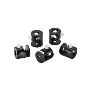Pendant Ceiling Hooks - Matt Black – Pack of 5