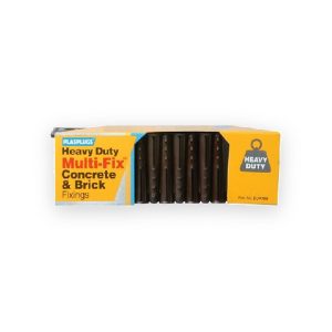 Plasplugs BJP700 heavy duty Multi-Fix 7mm concrete and brick fixings in original packaging