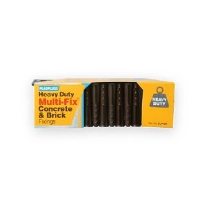 Plasplugs BJP700 heavy duty Multi-Fix 7mm concrete and brick fixings in original packaging