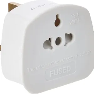 Daewoo UK Tourist Adaptor Loose White
