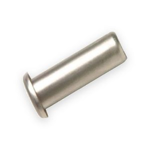 Stainless steel pipe support sleeve with flanged end