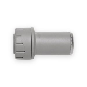 PolyPlumb 15mm x 10mm Socket Reducer (Grey)