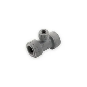 PolyPlumb PB1122 grey 22 x 22 x 15mm branch reduced tee