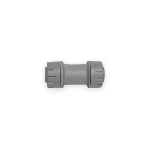 PolyPlumb grey straight coupler